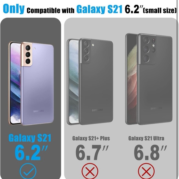 ESDOT for Samsung Galaxy S21 Case,Military Grade Passing 21ft Drop Test - Picture 2 of 10